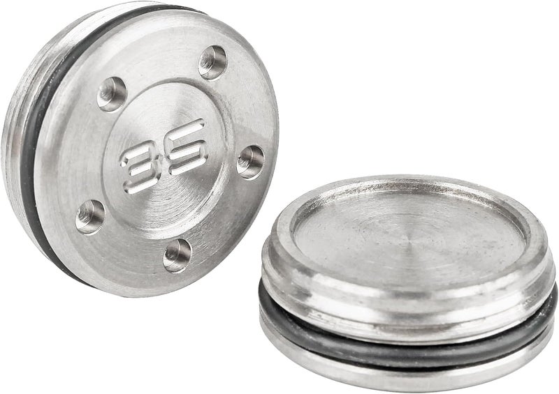 FoFoFo Golf Putter Weights Compatible with Scotty Cameron 2pcs 5g/10g/15g/20g/25g/30g/35g/40g/45g Compatible with Titleist Scotty Cameron Putter Newport Silver - Image 2